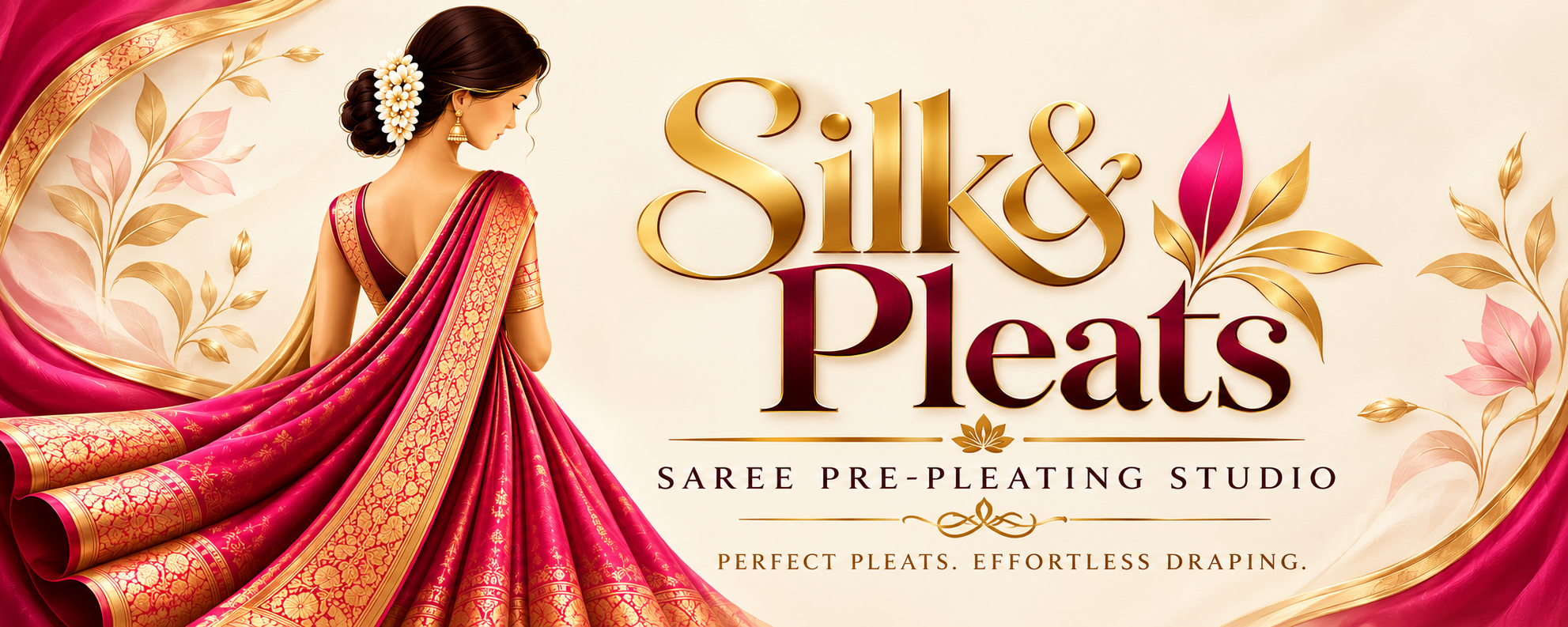 Silk & Pleats Saree Pre-Pleating Studio